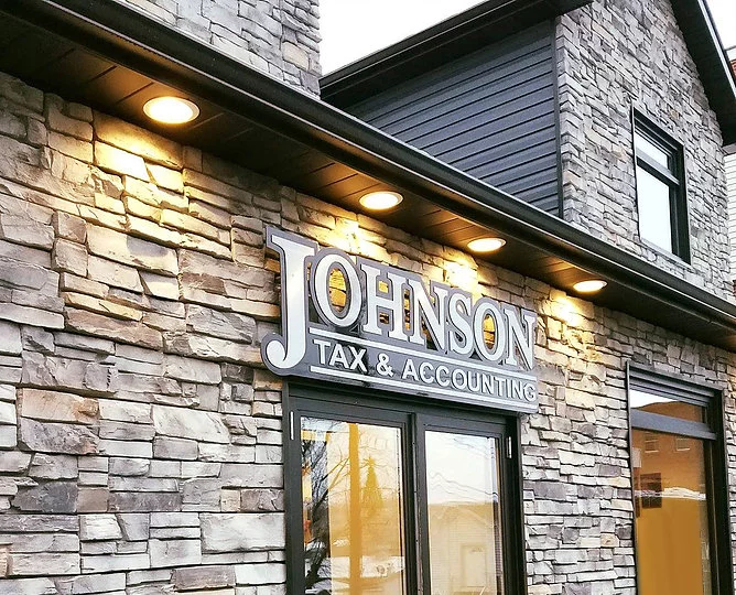 Johnson Tax & Accounting office located on East Crawford in Connellsville